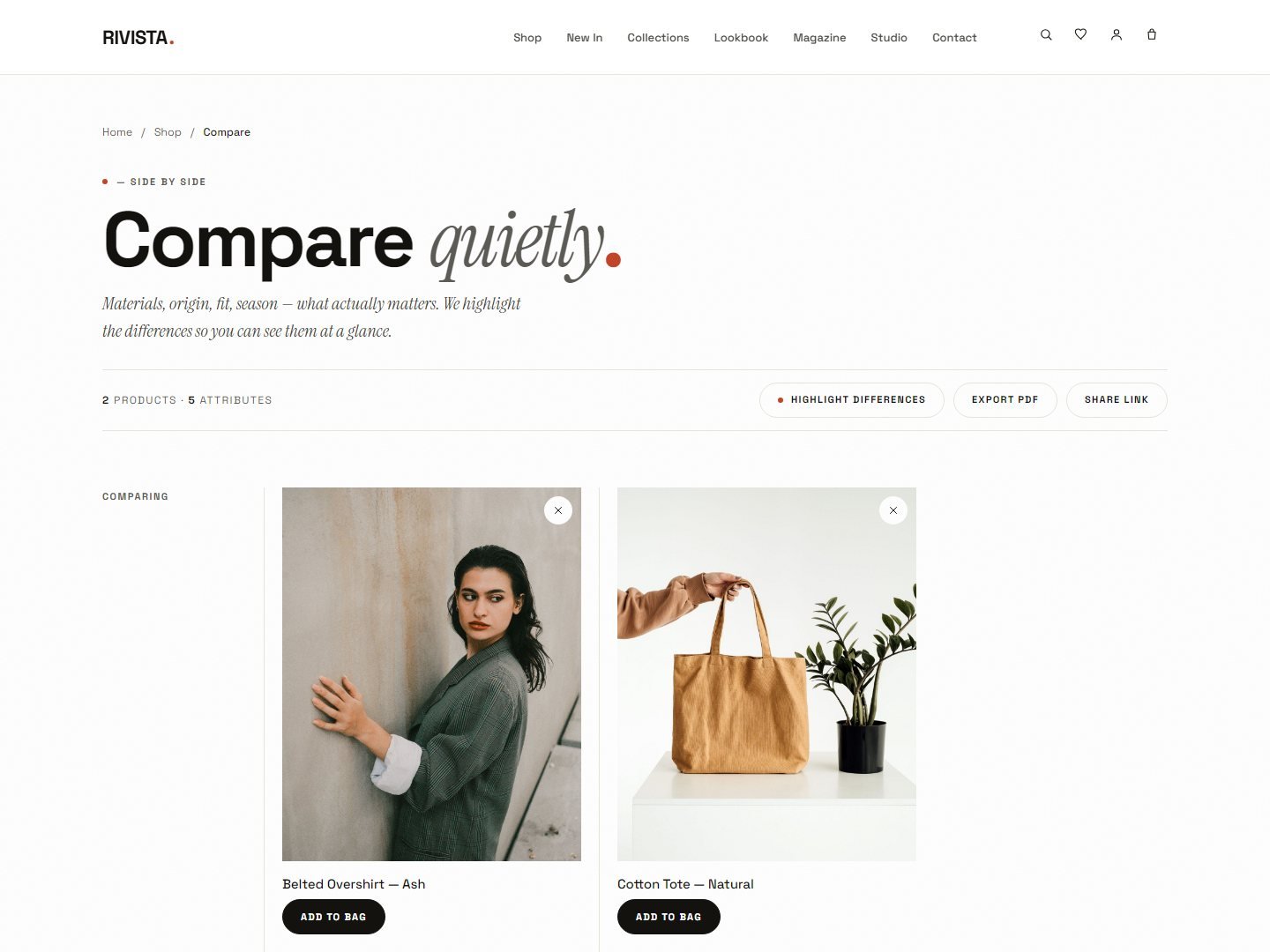 Compare